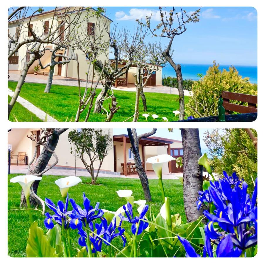 Casa Vacanze Con Vista Mare E Giardino - Amanecer 塞尼加利亚马尔佐卡 外观 照片